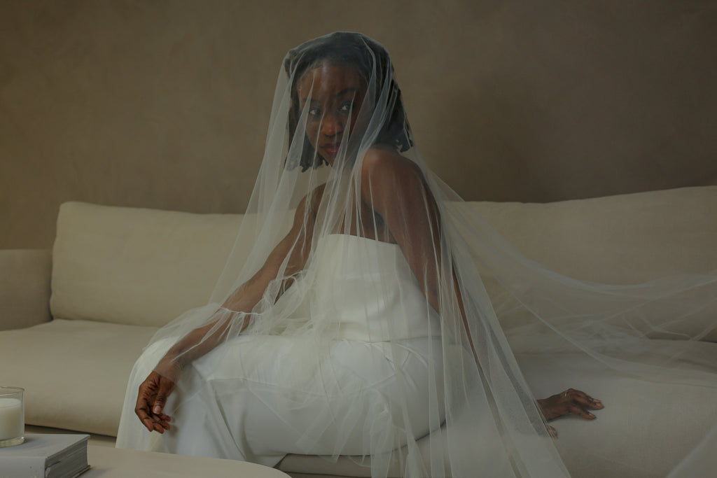 Ruffle Veil