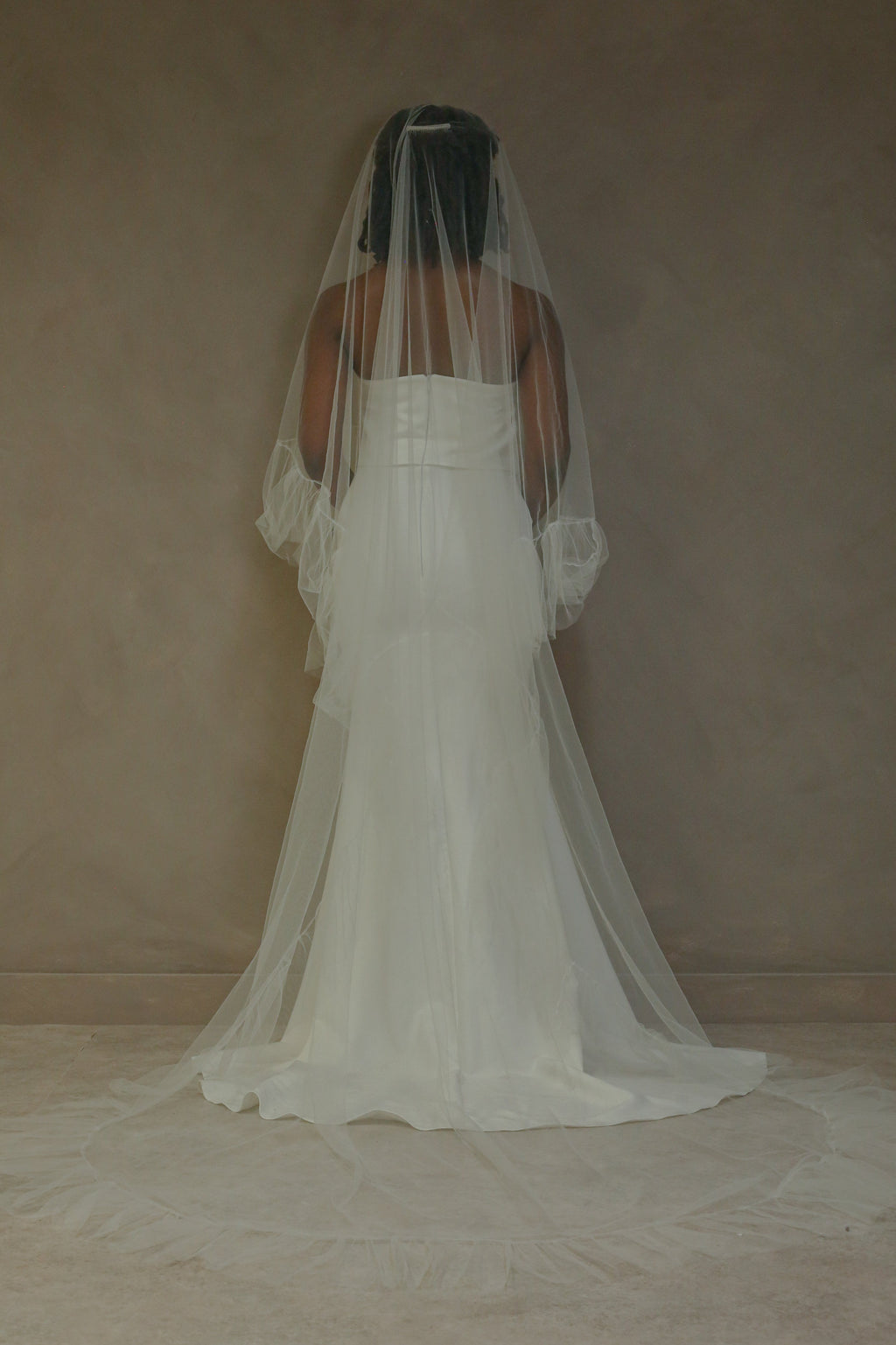 Ruffle Veil