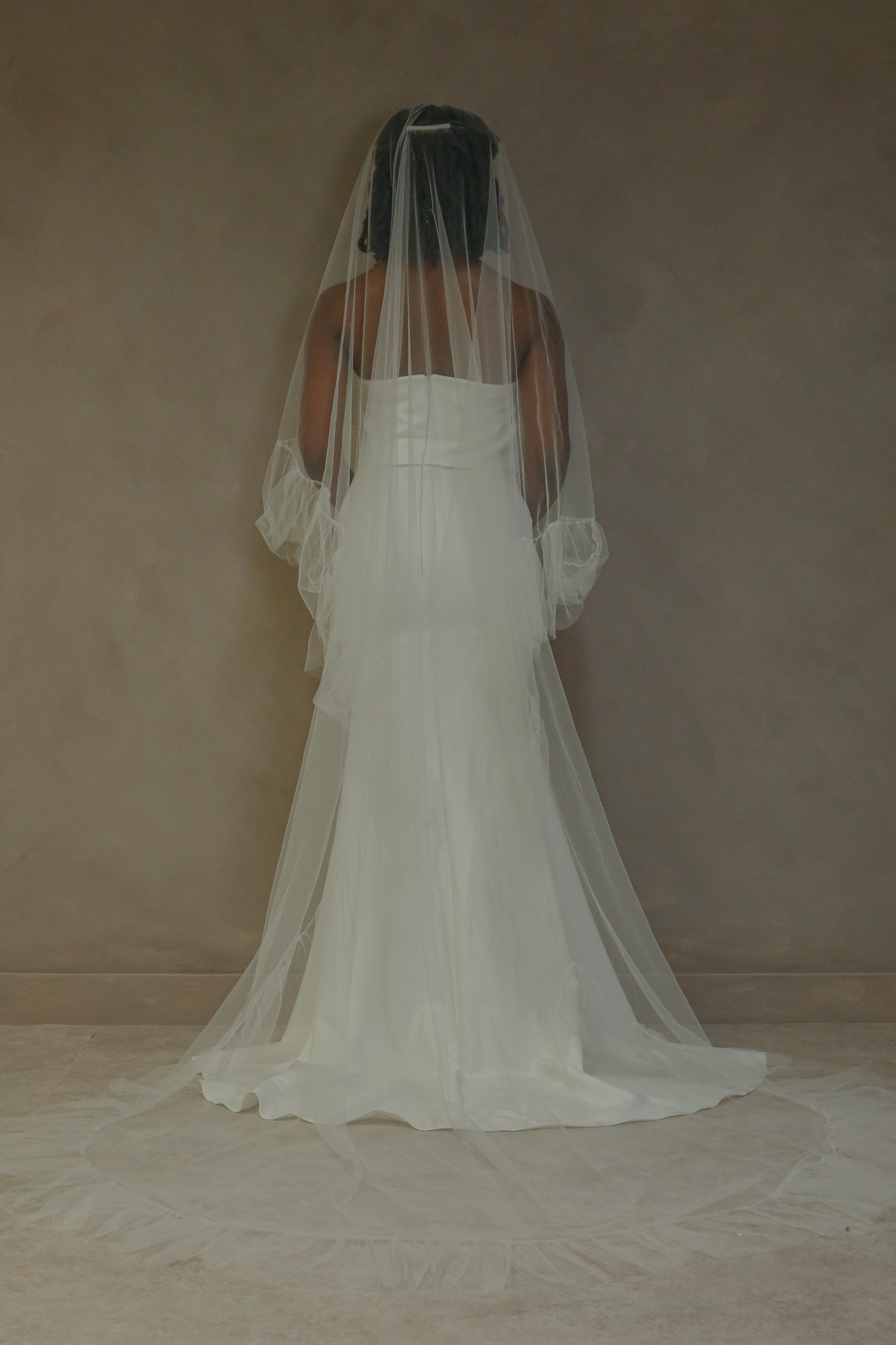 Ruffle Veil