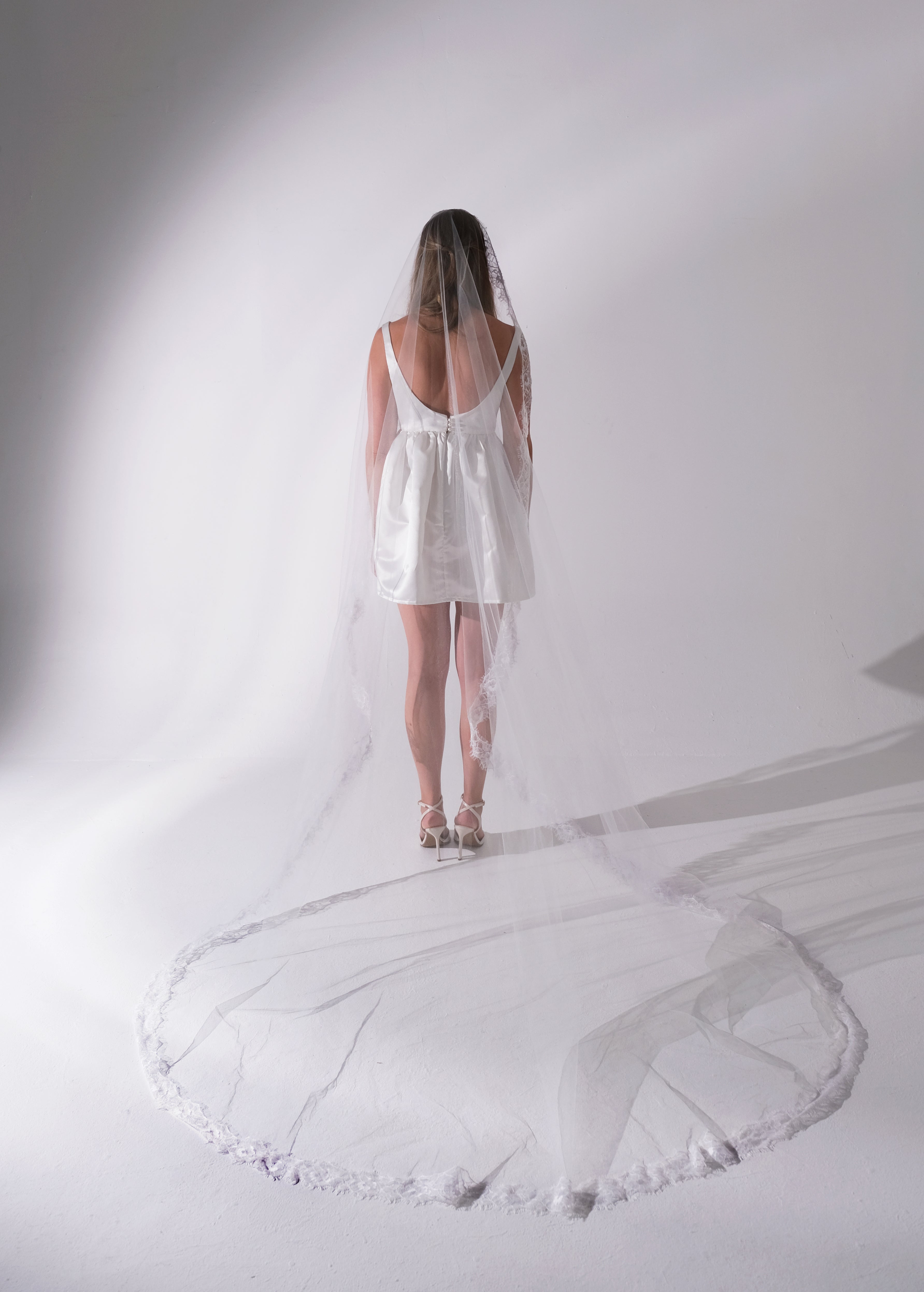Poppy Mantilla Veil
