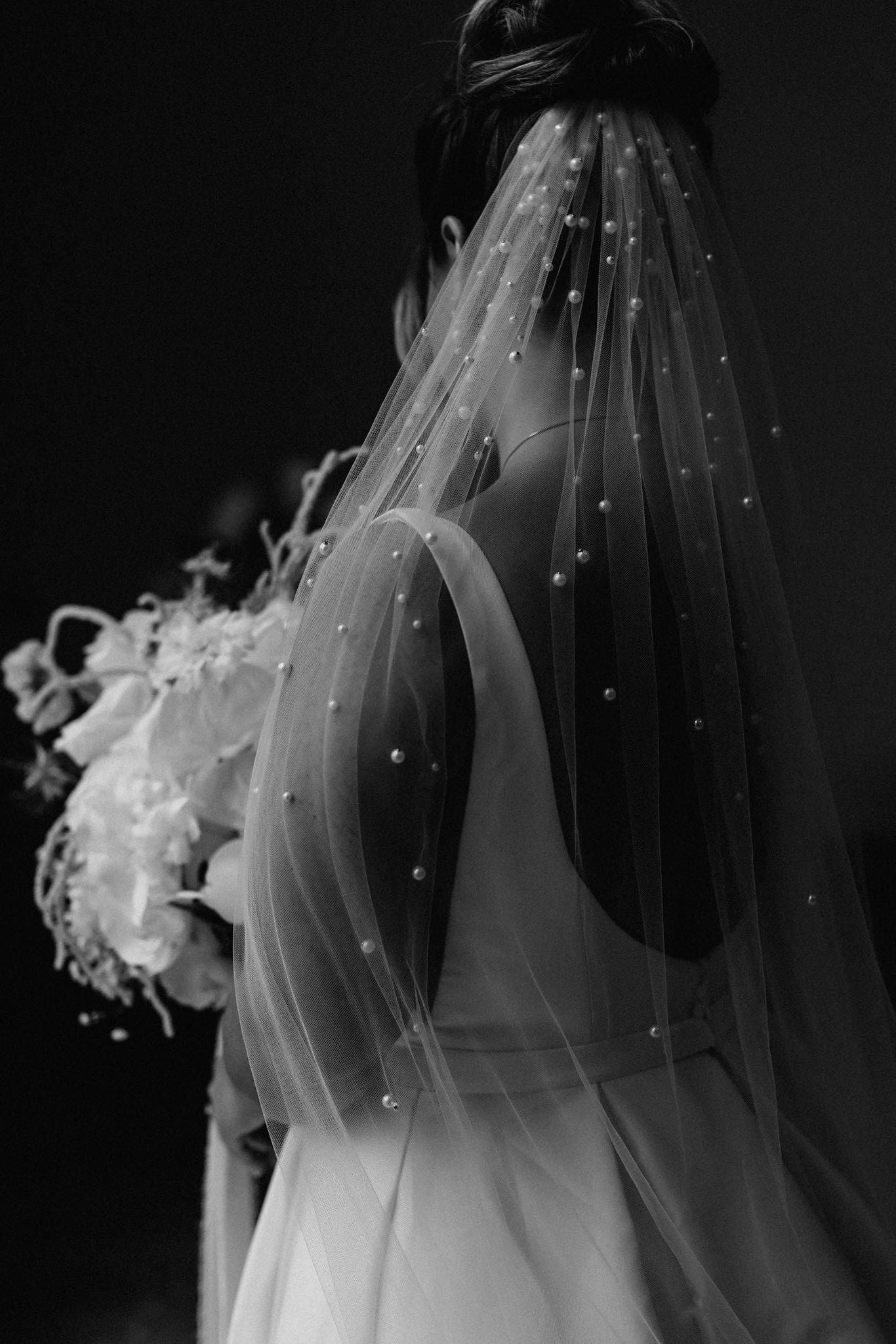 Pearl Waterfall Veil